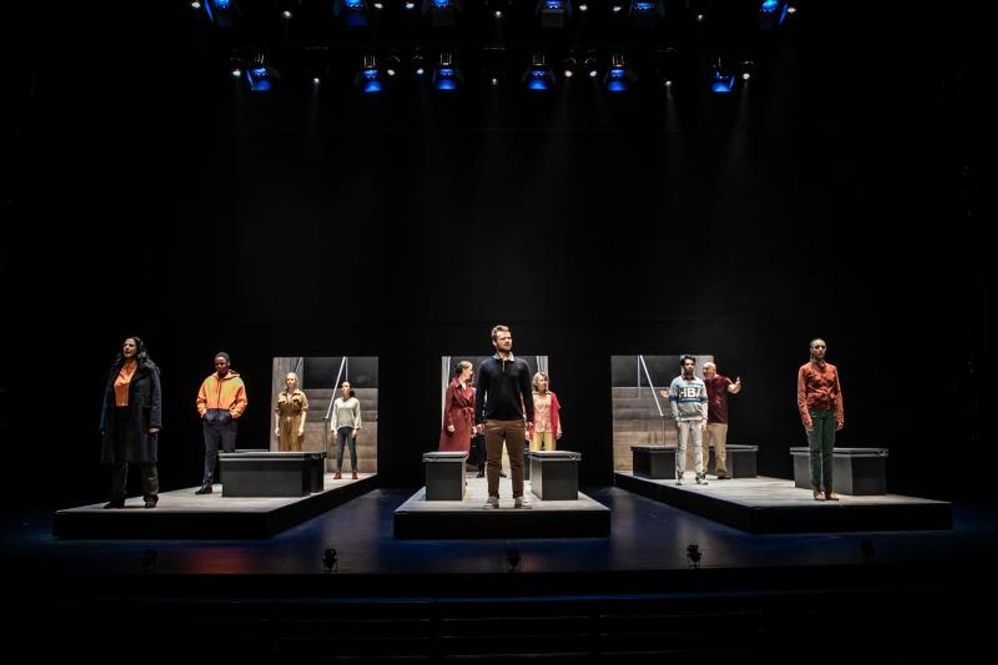 Review: Two Decades After Their First Collaboration, 4 Playwrights And A Composer Rejoin To Reassess The State Australia As They Ride The Rails With ANTHEM  Image