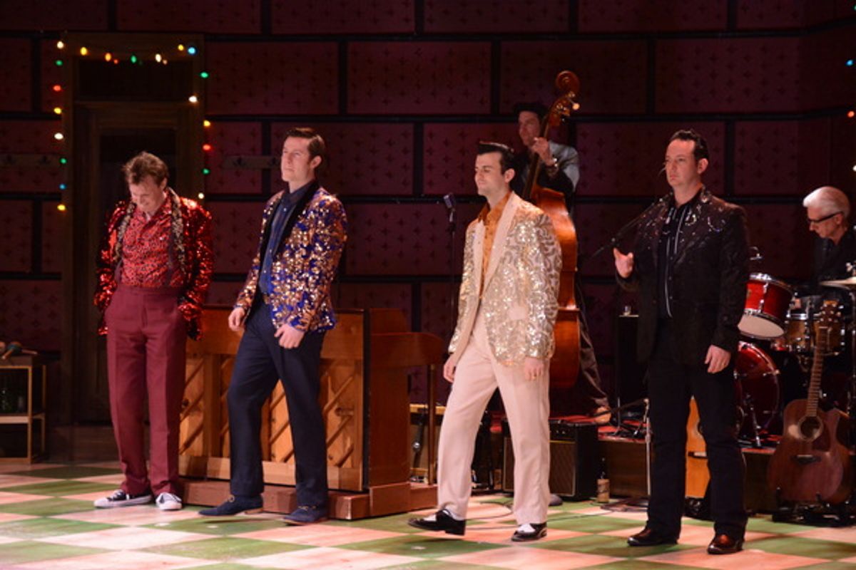 Noel Carey, Sam Sherwood, Sean Michael Buckley and Sky Seals at 