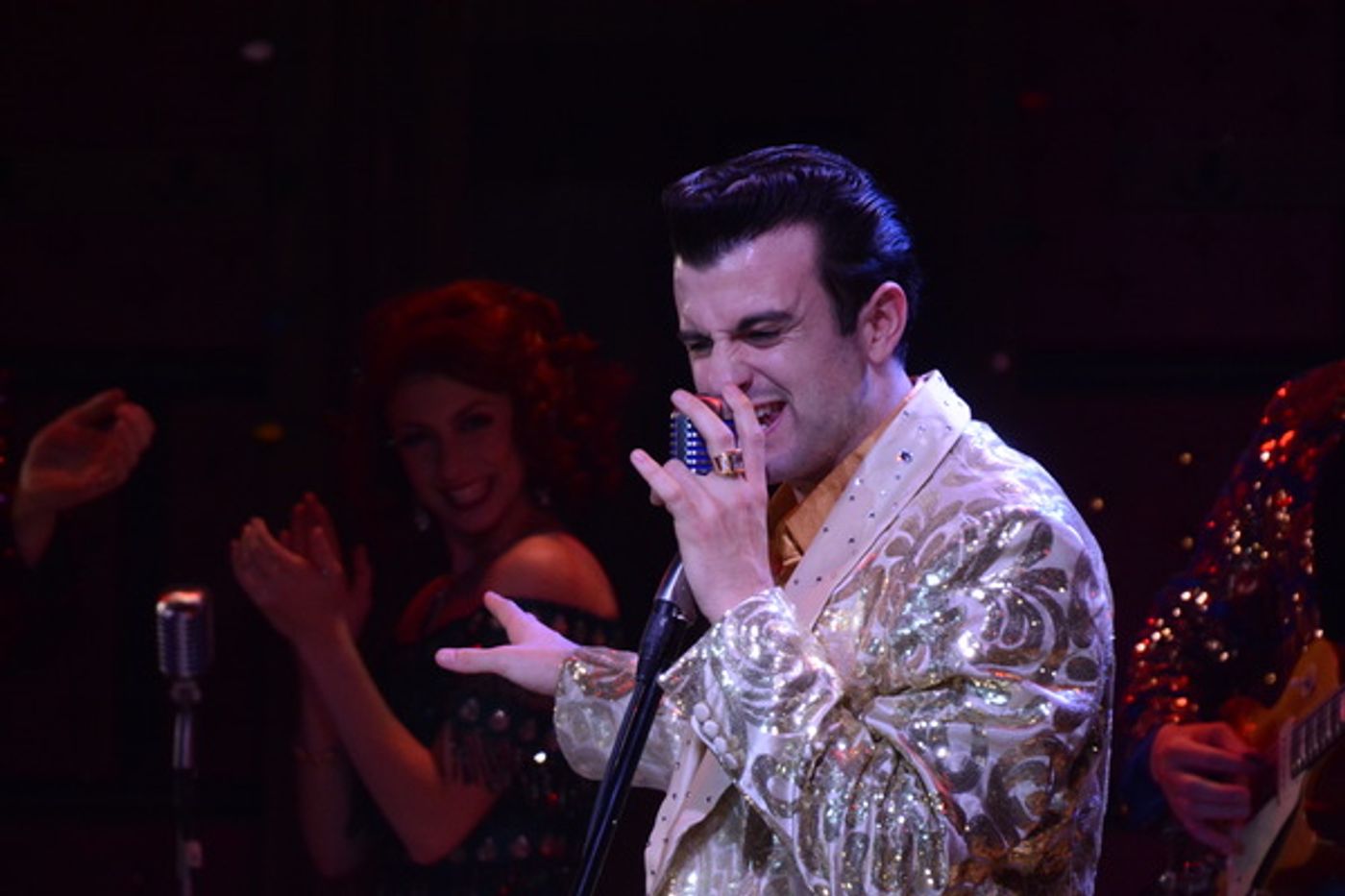 Photo Coverage: The Cast of MILLION DOLLAR QUARTET Take Opening Night Bows  Image
