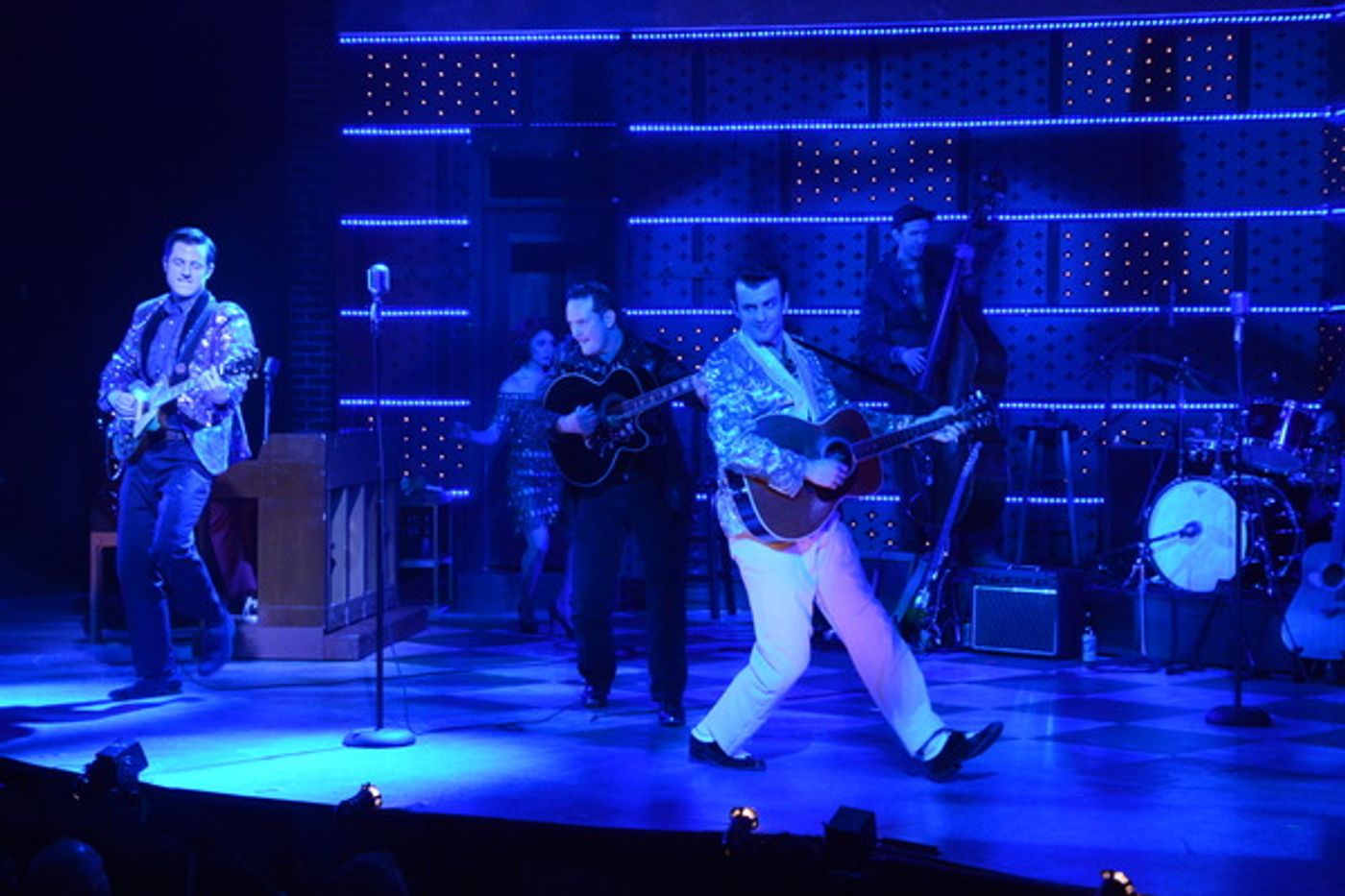 Photo Coverage: The Cast of MILLION DOLLAR QUARTET Take Opening Night Bows  Image