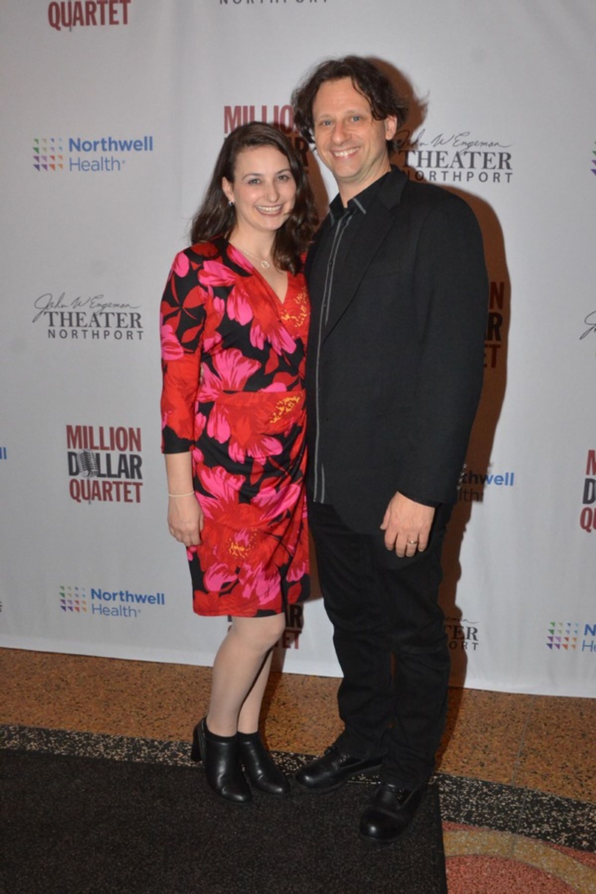 Keith Andrews (Director and Choreographer) and his wife Amy at 