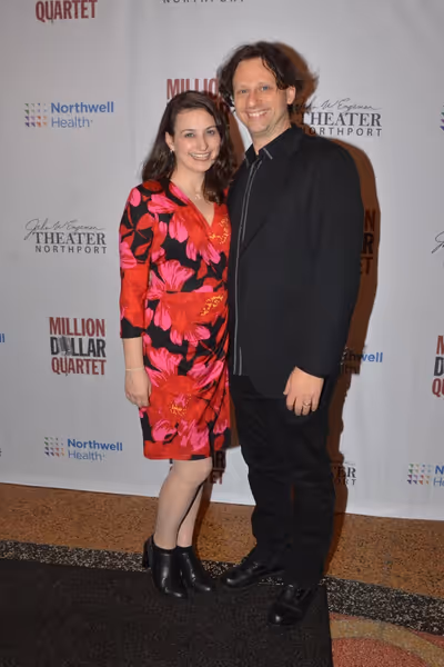 Keith Andrews (Director and Choreographer) and his wife Amy Photo
