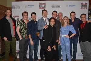 Corey Kaiser, Noel Carey, Sean Michael Buckley, Sam Sherwood, Keith Andrews, Sky Seals, David Sonneborn, Sarah Ellis, Luke Darnell and James Barry (Music Director) @ BroadwayWorld Corey Kaiser, Noel Carey, Sean Michael Buckley, Sam Sherwood, Keith Andrews, Sky Seal Photo