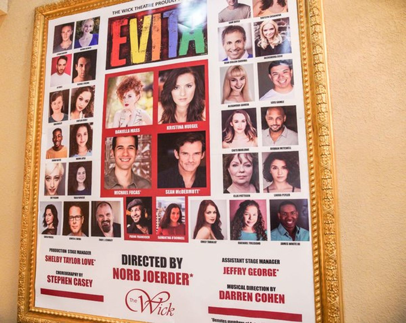 Photo Coverage: Inside Opening Night of EVITA at the Wick Theatre  Image