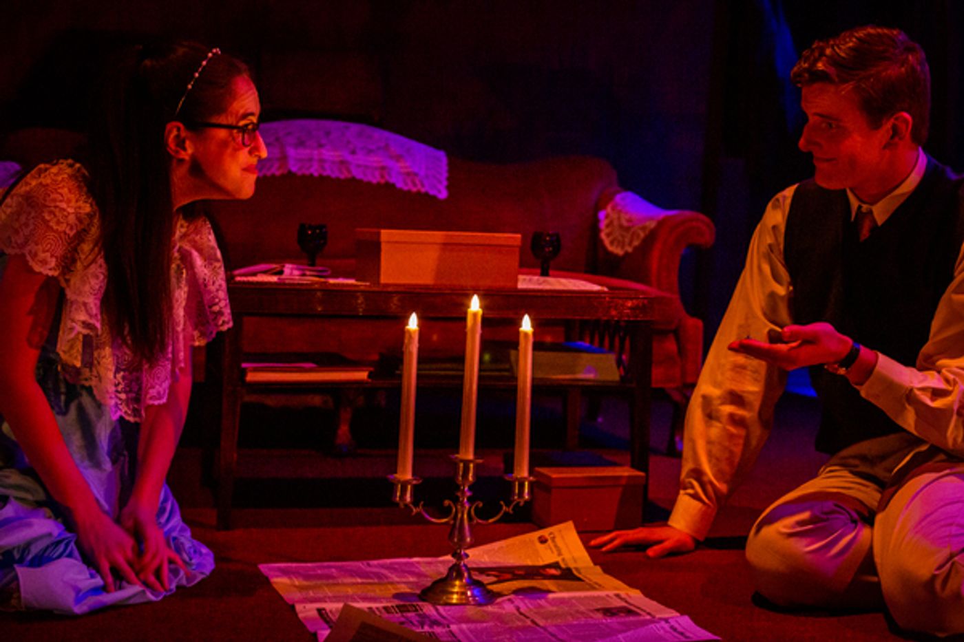 Photo Flash: First Look at The Phoenix Theatre's THE GLASS MENAGERIE Photo Flash: First Look at The Phoenix Theatre's THE GLASS MENAGERIE Image