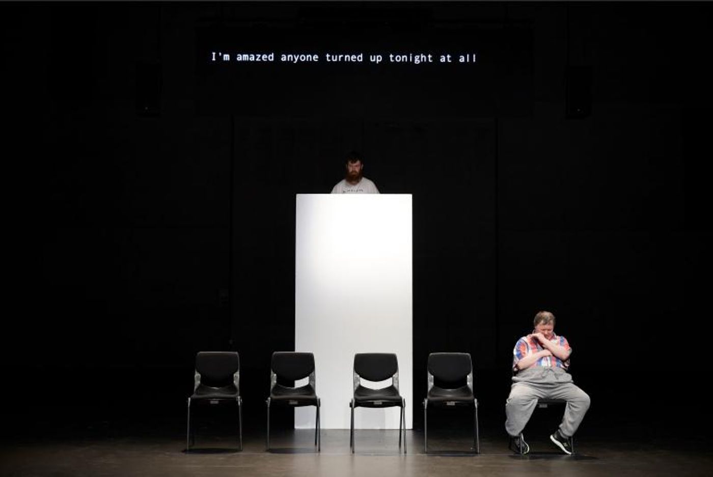 Review: UNDER THE RADAR: FEOS & THE SHADOW WHOSE PREY THE HUNTER BECOMES at The Public Theater  Image
