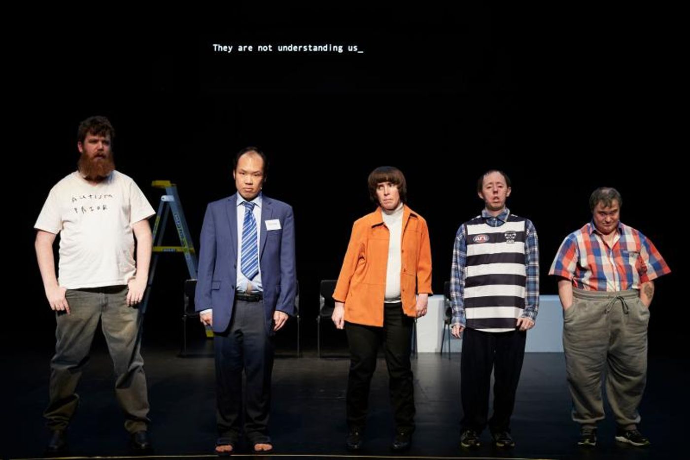 Review: UNDER THE RADAR: FEOS & THE SHADOW WHOSE PREY THE HUNTER BECOMES at The Public Theater  Image