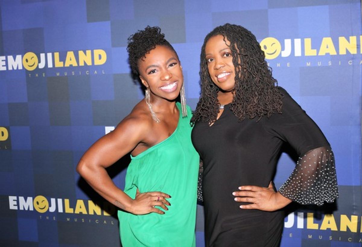 Tanisha Moore and Tonya Moore at 