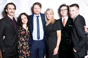 Off-Broadway Cast: Cooper Grodin, Katie Lugo, Sean Harrison Jones, Cara Serber, Sam Franco, Scott Miesse @ BroadwayWorld Off-Broadway Cast: Cooper Grodin, Katie Lugo, Sean Harrison Jones, Cara Serber, Sam F Photo