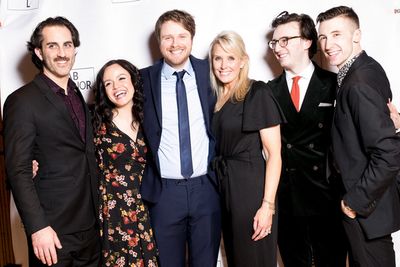 Off-Broadway Cast: Cooper Grodin, Katie Lugo, Sean Harrison Jones, Cara Serber, Sam F Photo