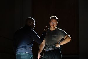 Clint Dyer, Rafe Spall @ BroadwayWorld Clint Dyer, Rafe Spall Photo