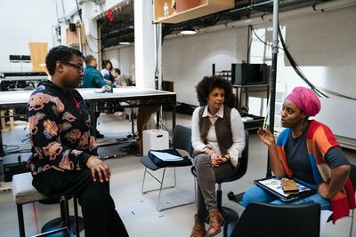 Hazel Holder, Sianeji Wunmi-Leberre, Sadeysa Greenaway-Bailey Photo