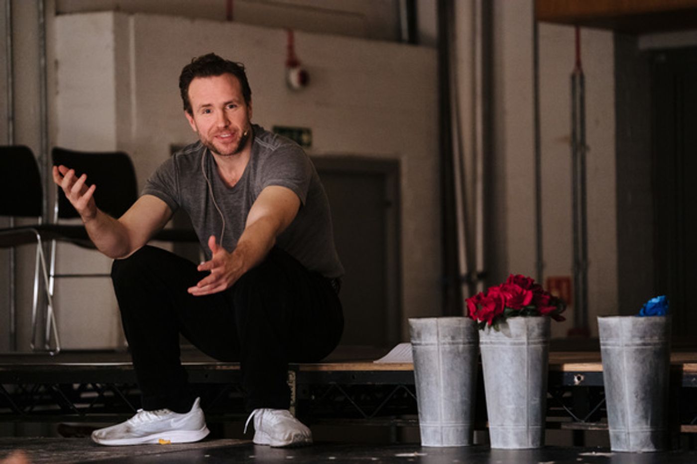 Photo Flash: Inside Rehearsal For DEATH OF ENGLAND at the National Theatre  Image