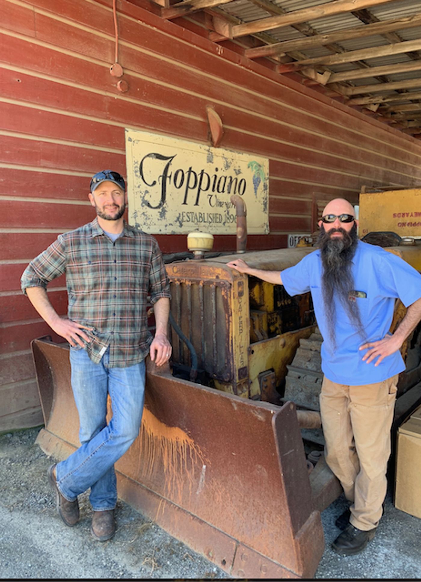 Photo Coverage: Paul Foppiano and FOPPIANO VINEYARDS in the Russian River Valley of California Photo Coverage: Paul Foppiano and FOPPIANO VINEYARDS in the Russian River Valley of California Image