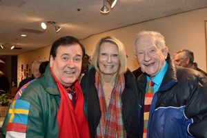 Lee Roy Reams, Caroline Meehan and Harvey Evans Photo