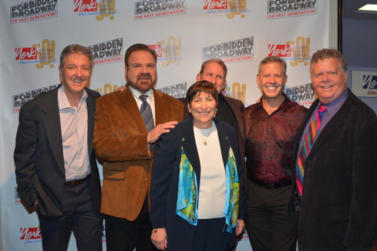 John Freedson, Gerard Alessandrini, Joan Ross Sorkin, Evans Haile, Fred Barton and James Morgan at 