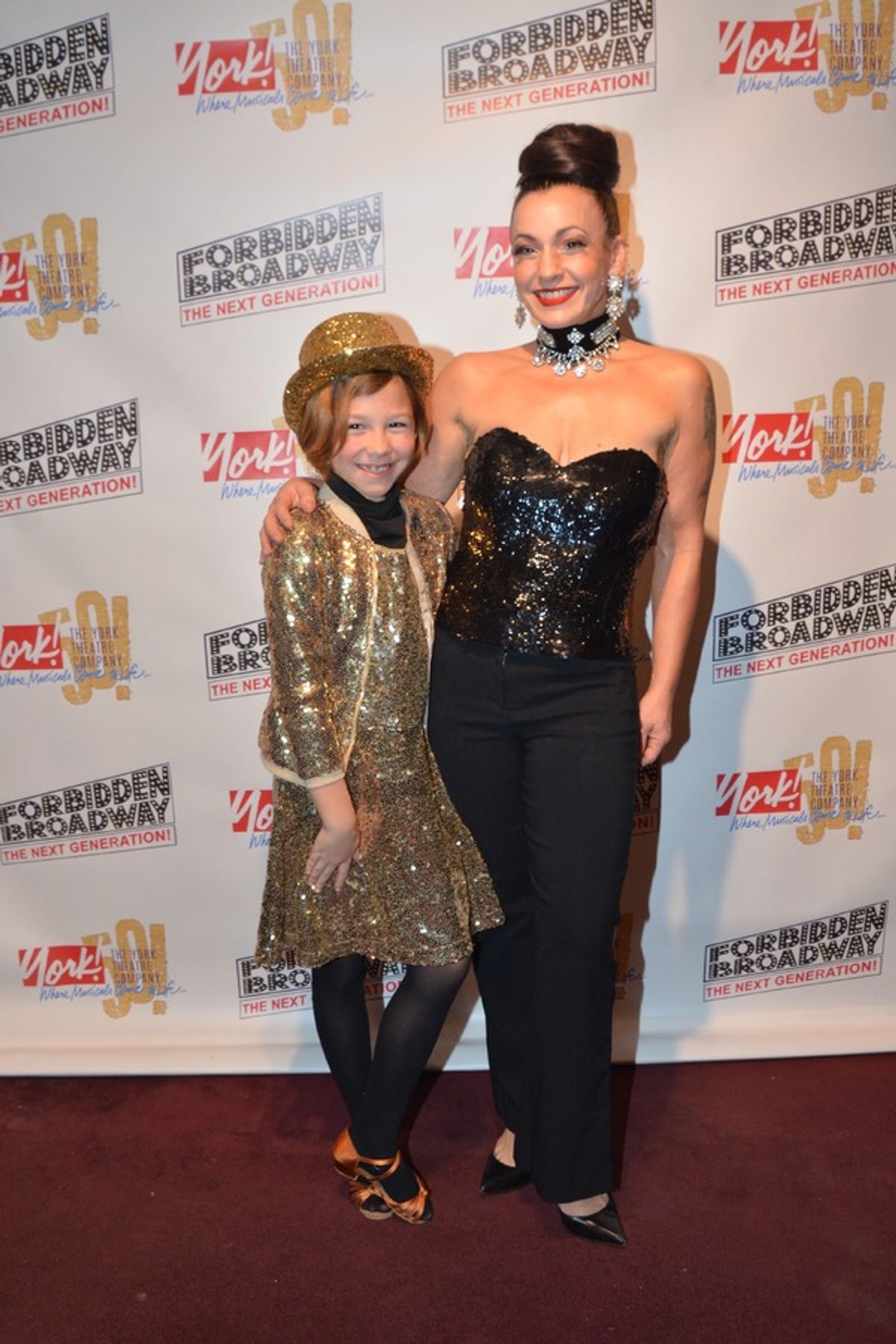 Jenny Lee Stern and her daughter Nora at 