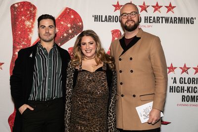 Jordan Fox, Rosie Glossop, and Keith Higham Photo