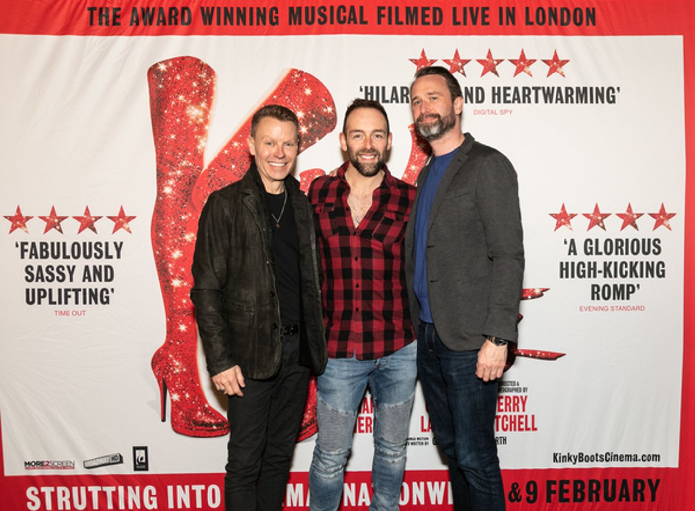 Photo Flash: See Matt Henry & More at the KINKY BOOTS Cast and Crew Screening  Image