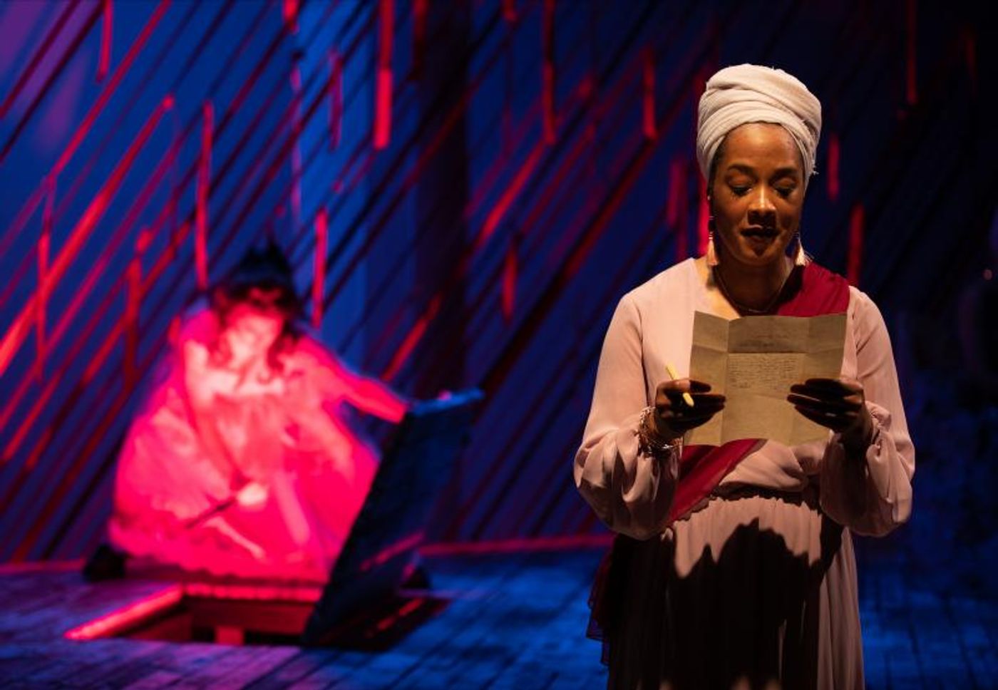 Review: THE REVOLUTIONISTS at Arts West Is a Revolutionary Dream Fugue That Elicits Both a Chuckle and a Sigh.  Image