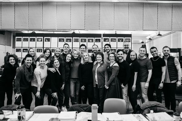 Photo Flash: The Company of DIANA On Broadway Heads Into Rehearsals  Image