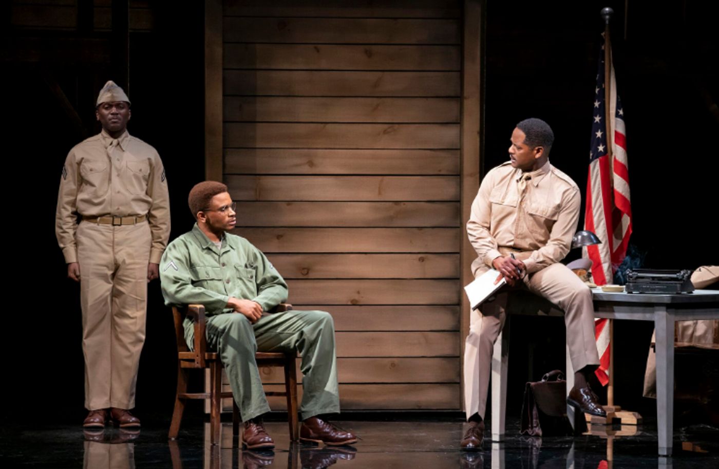 Review:  David Alan Grier, Blair Underwood Lead Excellent Cast of Kenny Leon's Revival of Charles Fuller's A SOLDIER'S PLAY  Image