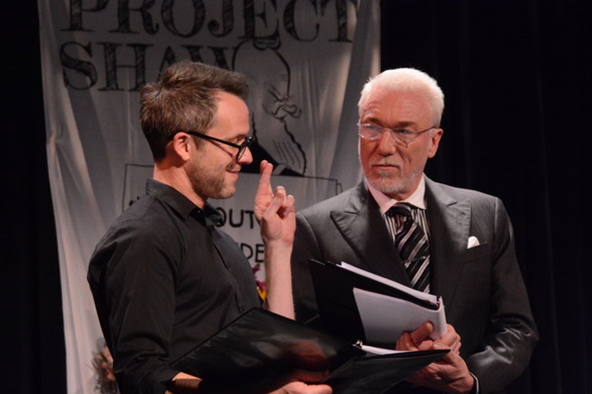 Christian Conn and Patrick Page at 