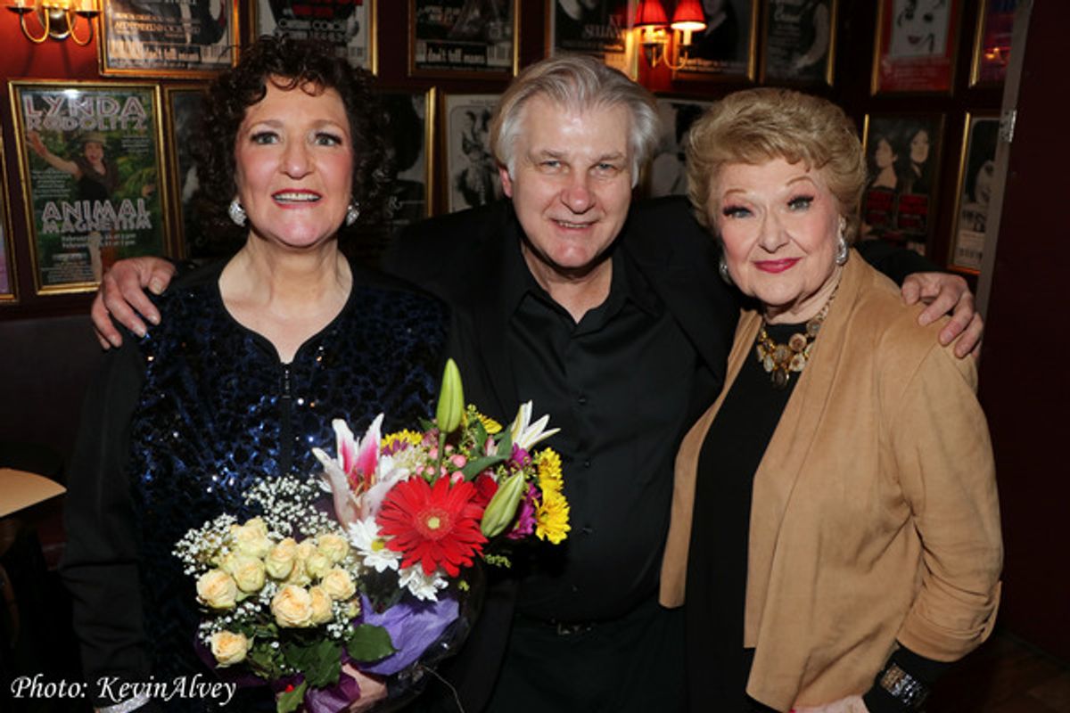 Marci Kraft, Peter Calo, Marilyn Maye at 