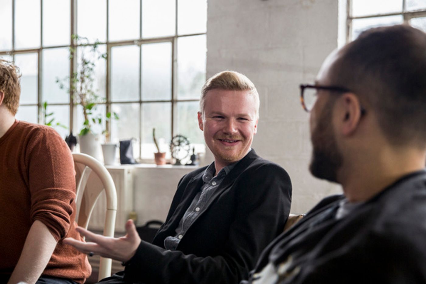 Photo Flash: Inside Rehearsal For TIME AND TIDE at Park Theatre  Image
