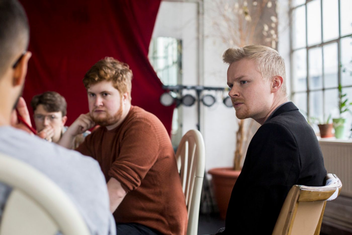 Photo Flash: Inside Rehearsal For TIME AND TIDE at Park Theatre  Image