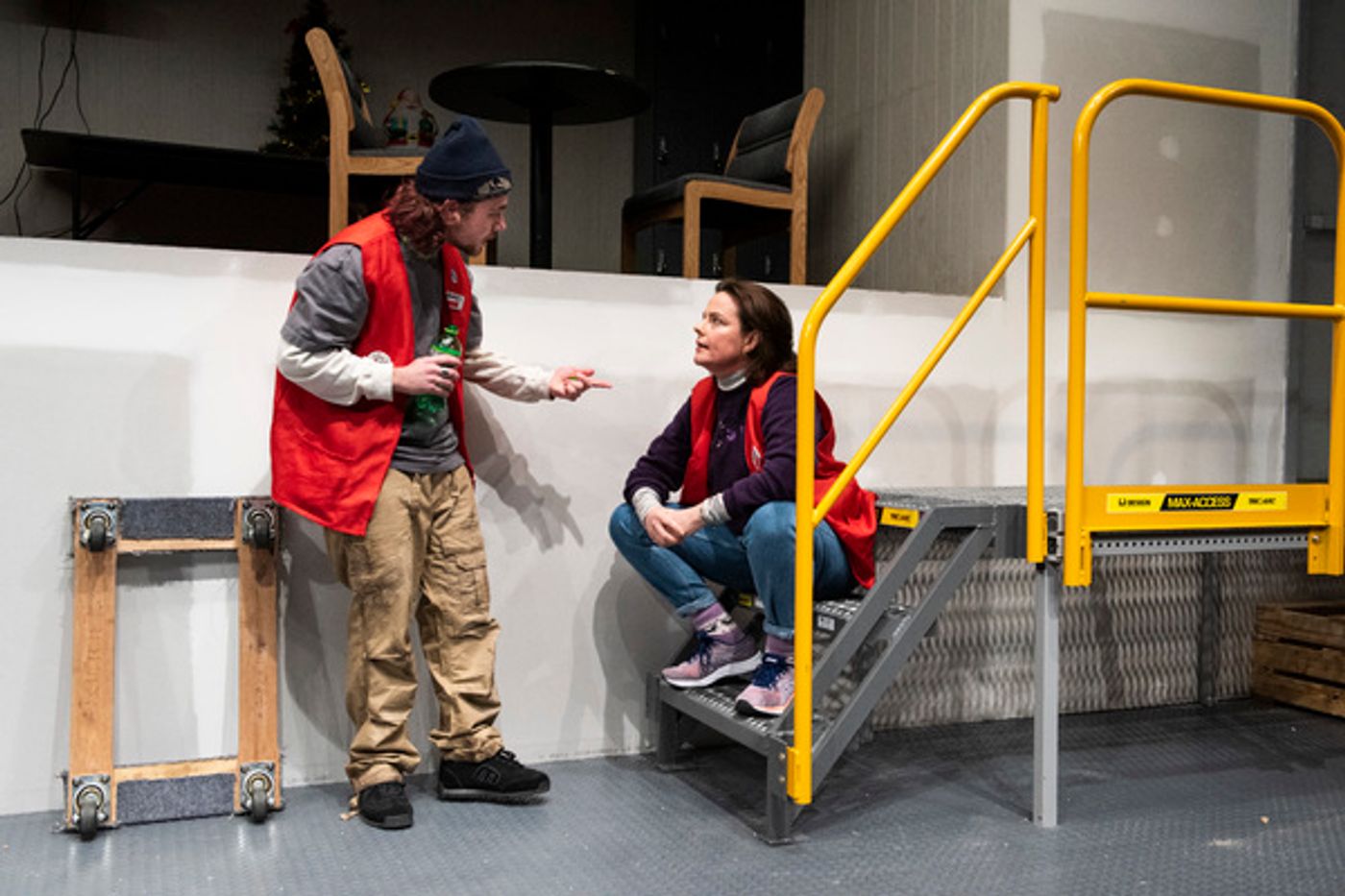 Photo Flash: Get a First Look at Production Photos of PARIS, Opening Tonight at Atlantic Theater Company  Image