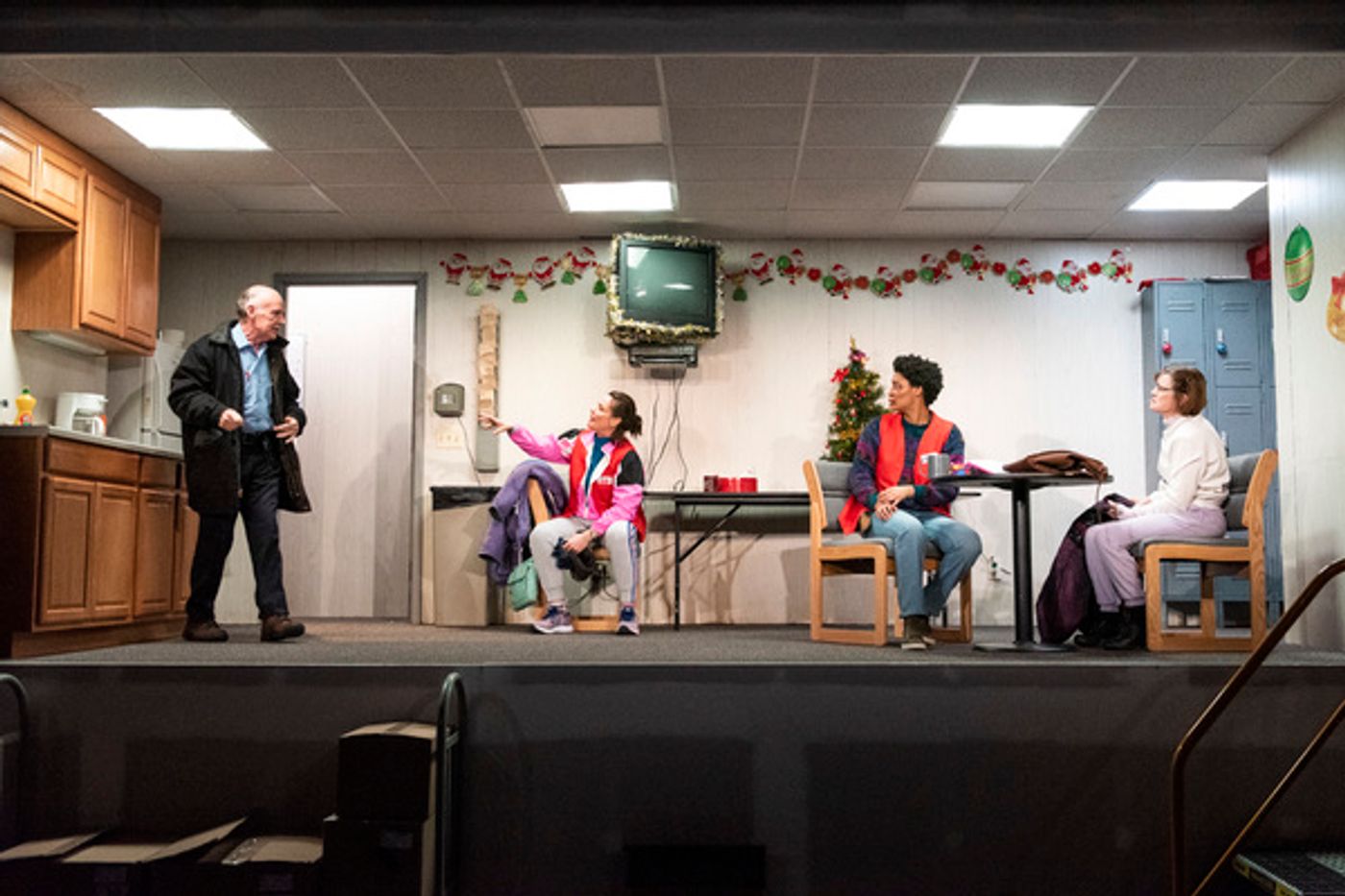 Photo Flash: Get a First Look at Production Photos of PARIS, Opening Tonight at Atlantic Theater Company  Image