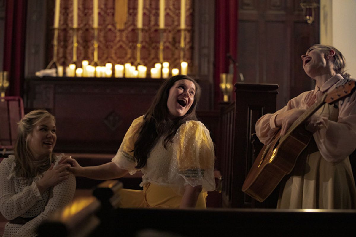 Allison Wilkes, Lynda DeFuria, Annie Sherman at 