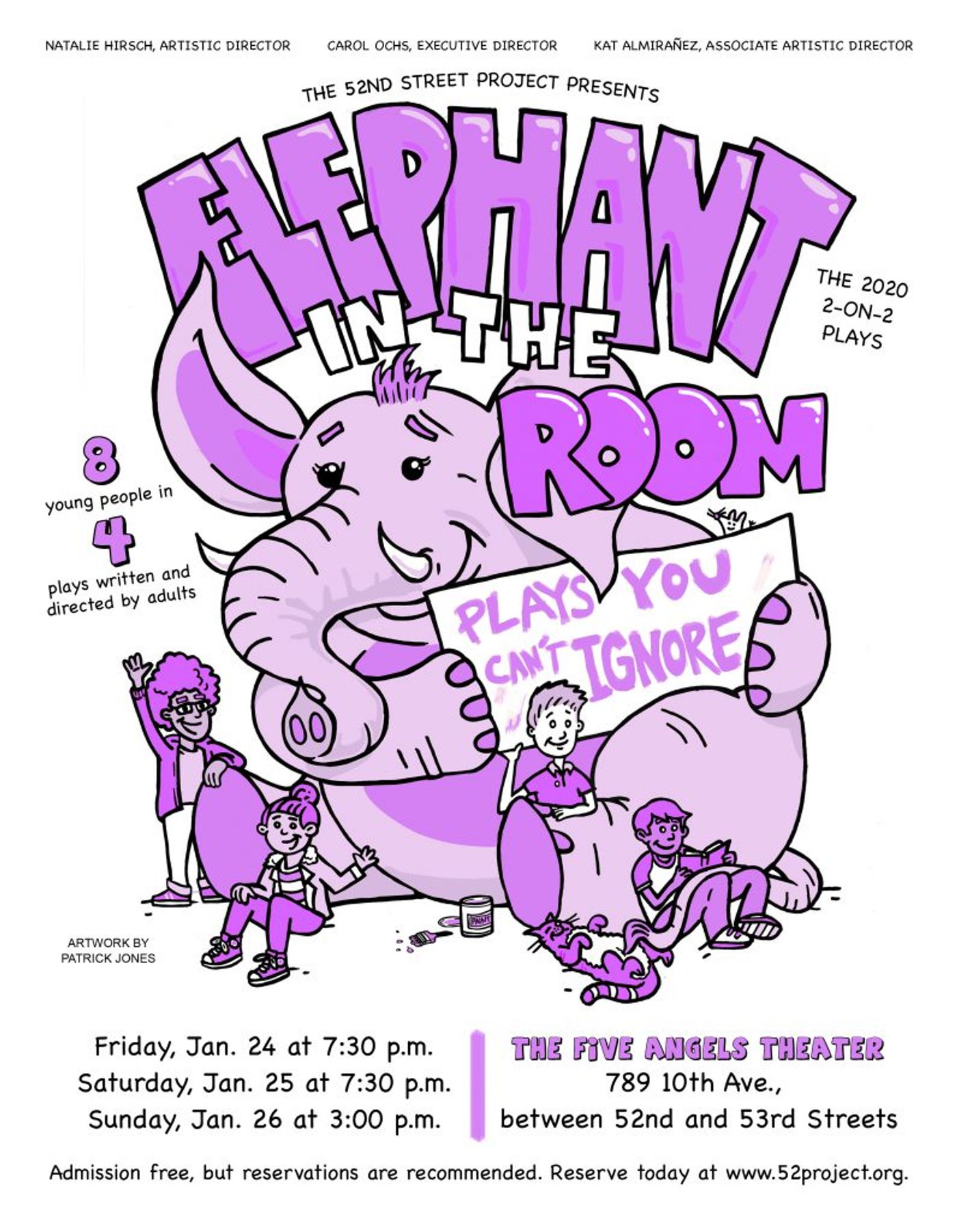 52nd Street Project Celebrates Creativity of NYC Youth with ELEPHANT IN THE ROOM, PLAYS YOU CAN'T IGNORE  Image