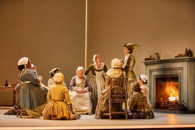 Cast of The Welkin at the National Theatre Photo