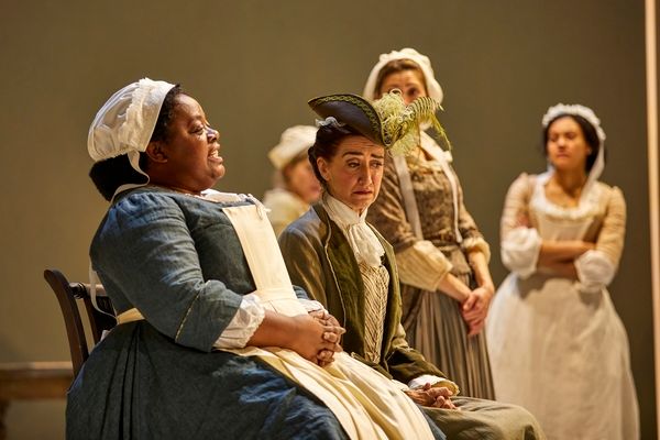 Cecilia Noble and Haydn Gwynne  Photo