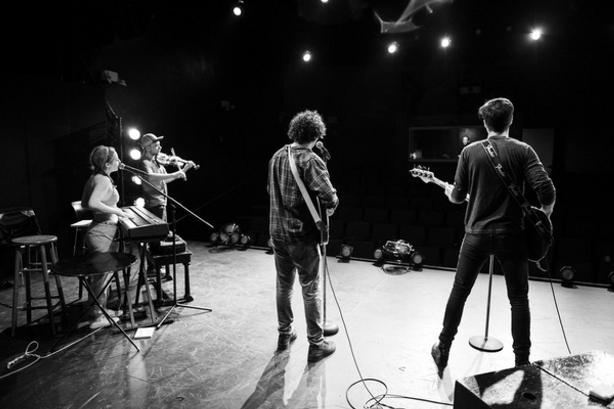 Robert Newman, Laura Jean Spineti, Evan Crommett, Henry Raber at 