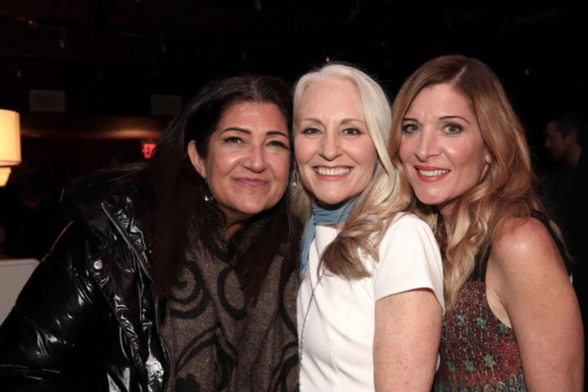 Merri Sugarman, Elizabeth Ward Land, Catherine Porter at 