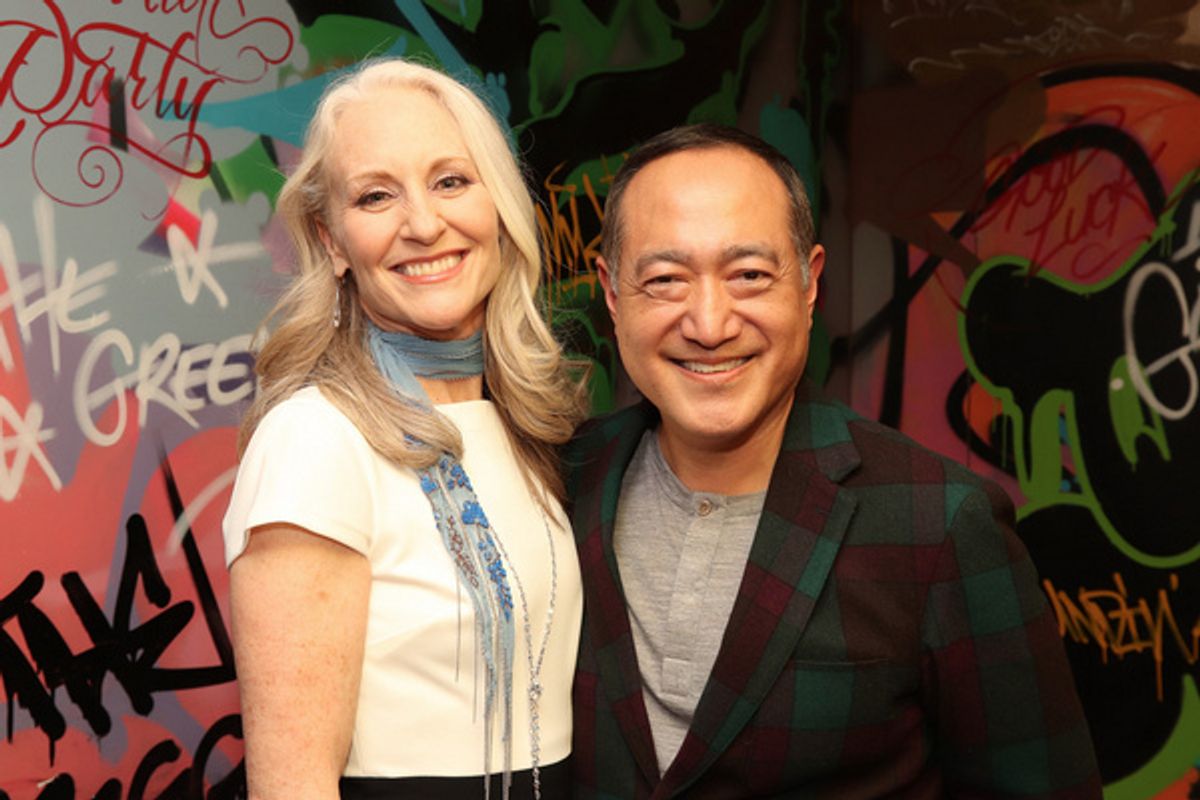 Elizabeth Ward Land and Alan Muraoka at 