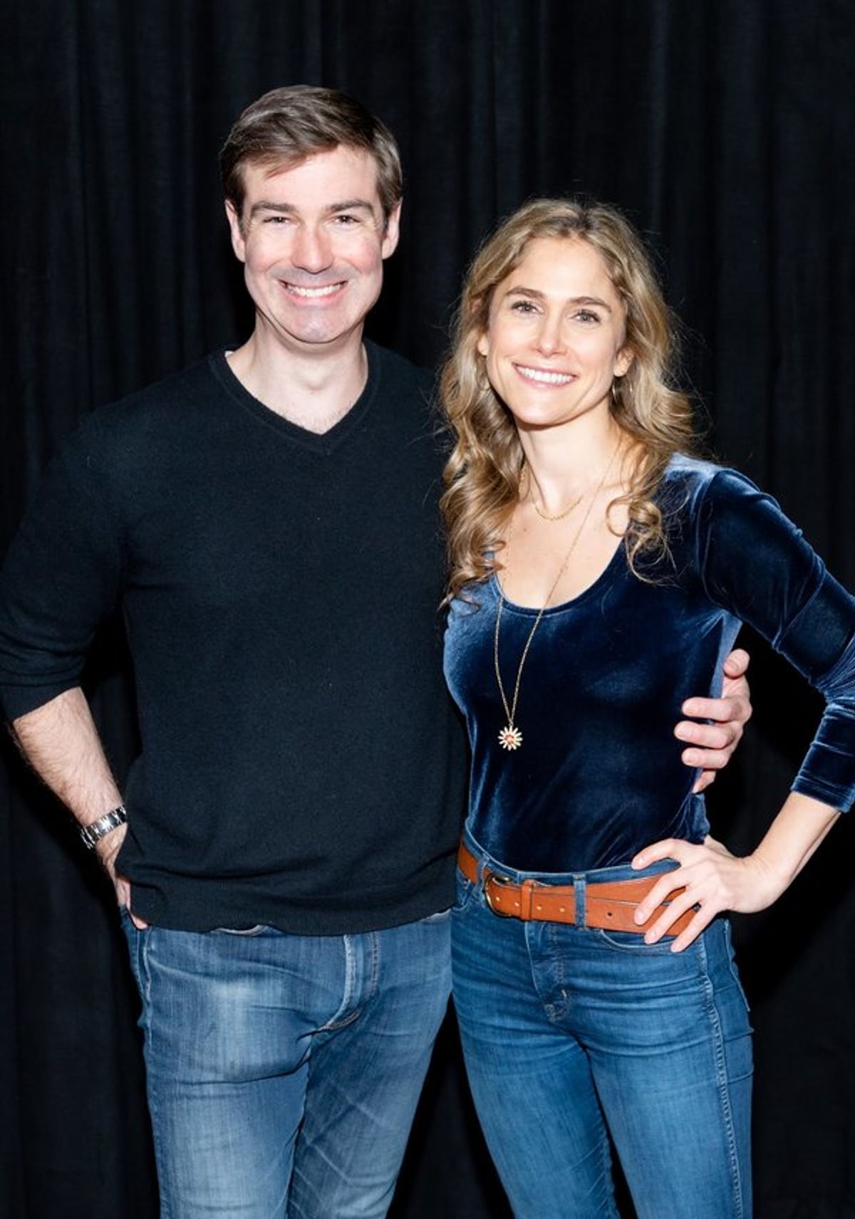 Gil Brady, Jenny Strassburg at 