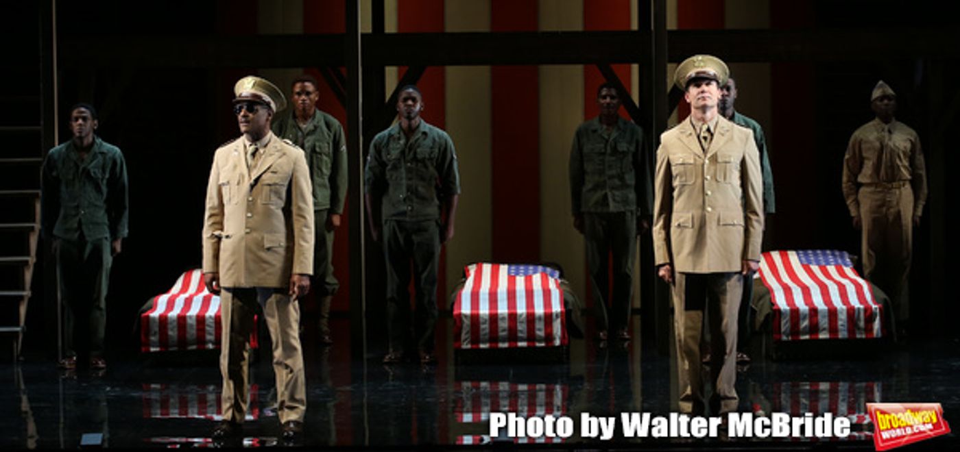 Photo Coverage: The Cast of A SOLDIER'S PLAY Takes Their Opening Night Bows  Image