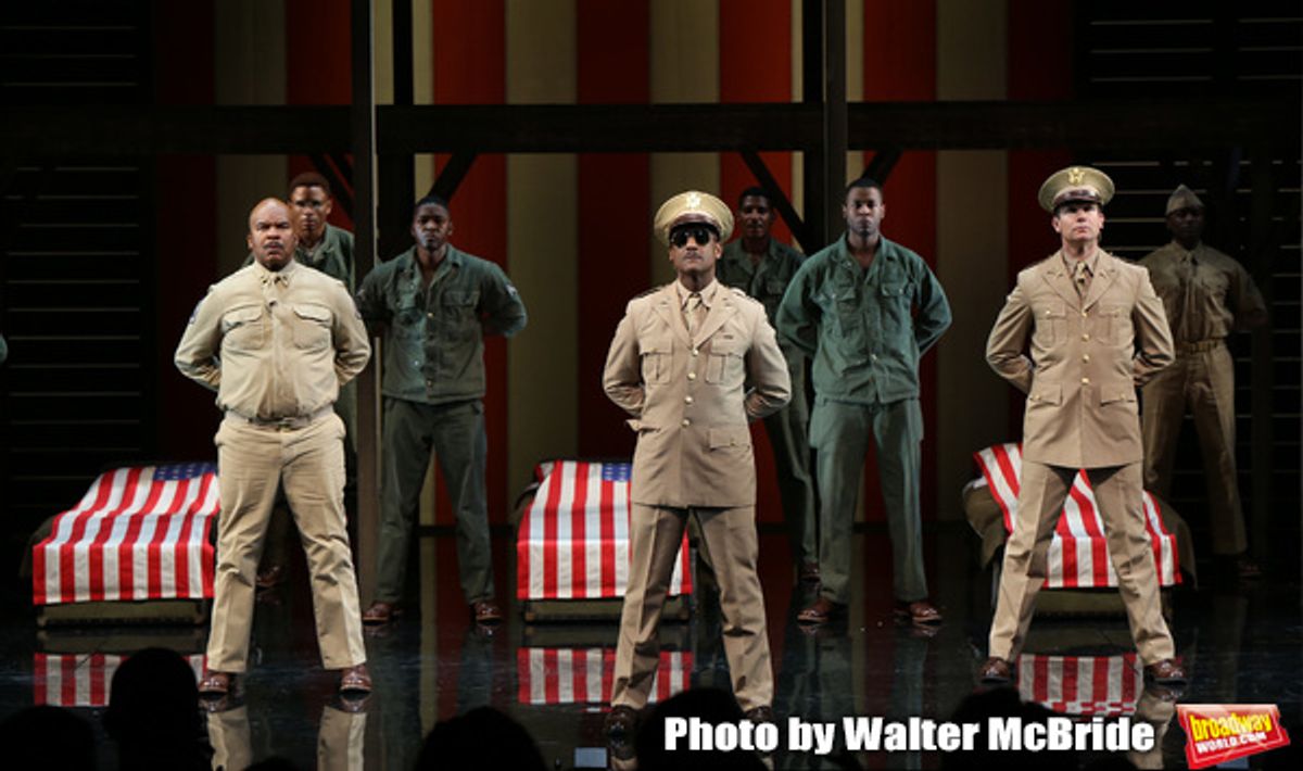 David Alan Grier, Blair Underwood and Jerry O'Connell with cast  at 