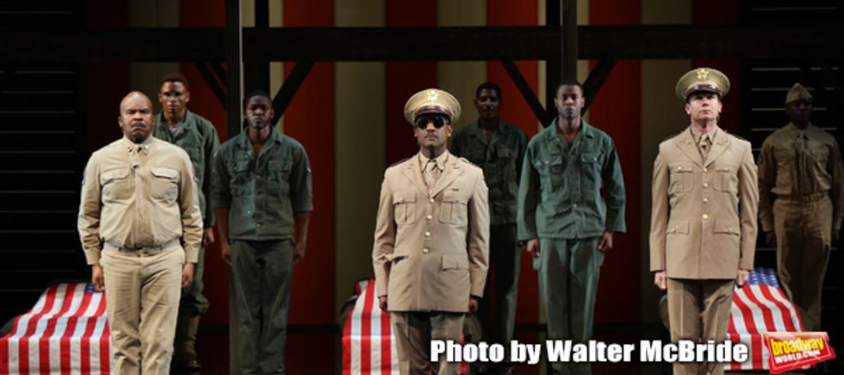 David Alan Grier, Blair Underwood and Jerry O'Connell with cast  at 