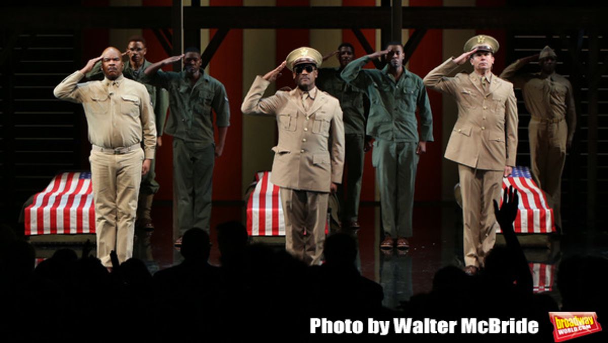 David Alan Grier, Blair Underwood and Jerry O'Connell with cast  at 