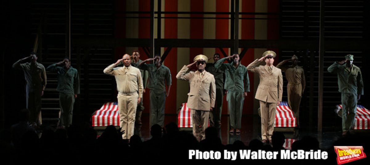 David Alan Grier, Blair Underwood and Jerry O'Connell with cast at 