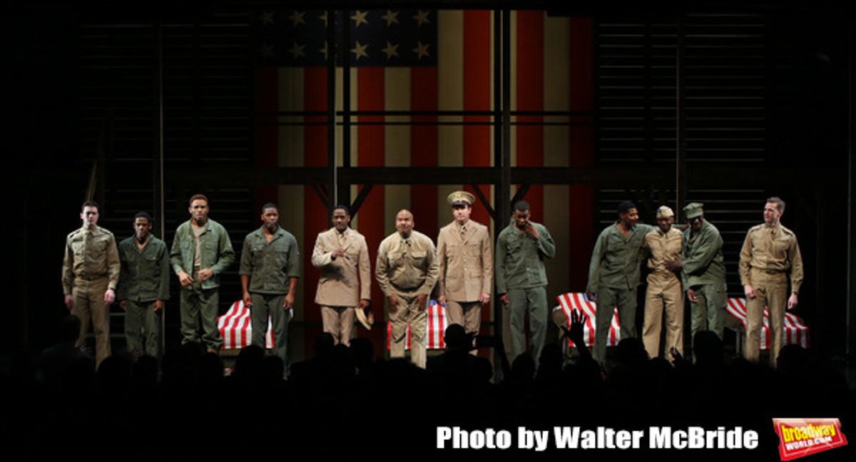 Blair Underwood, David Alan Grier and Jerry O'Connell with cast at 
