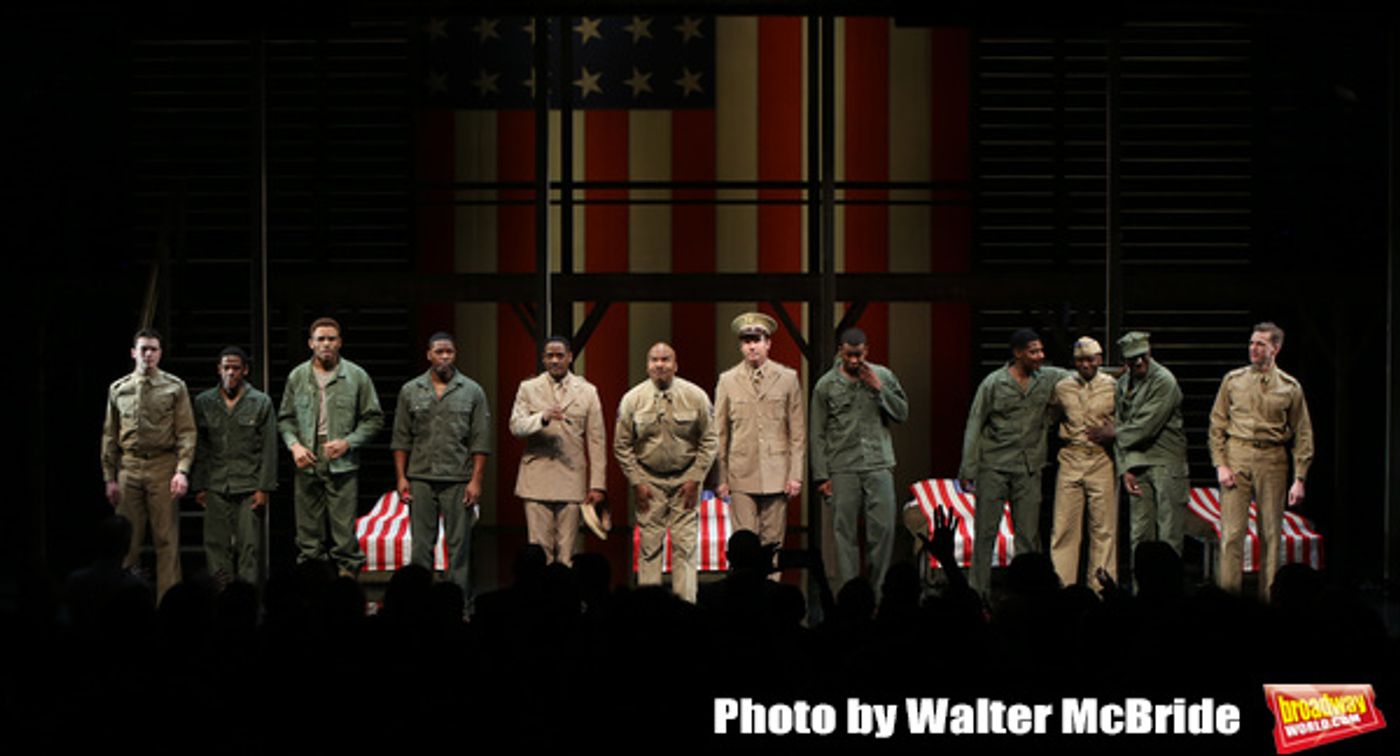 Photo Coverage: The Cast of A SOLDIER'S PLAY Takes Their Opening Night Bows  Image