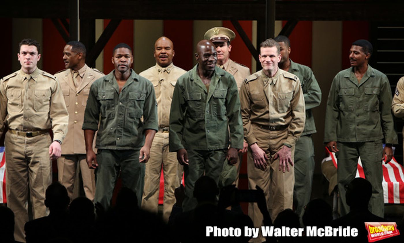Photo Coverage: The Cast of A SOLDIER'S PLAY Takes Their Opening Night Bows  Image