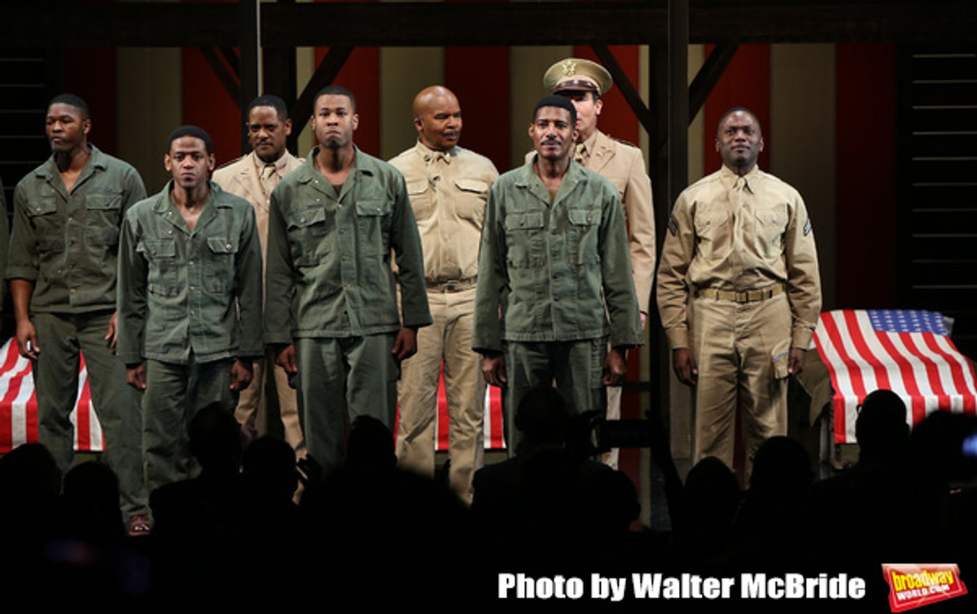 Photo Coverage: The Cast of A SOLDIER'S PLAY Takes Their Opening Night Bows  Image