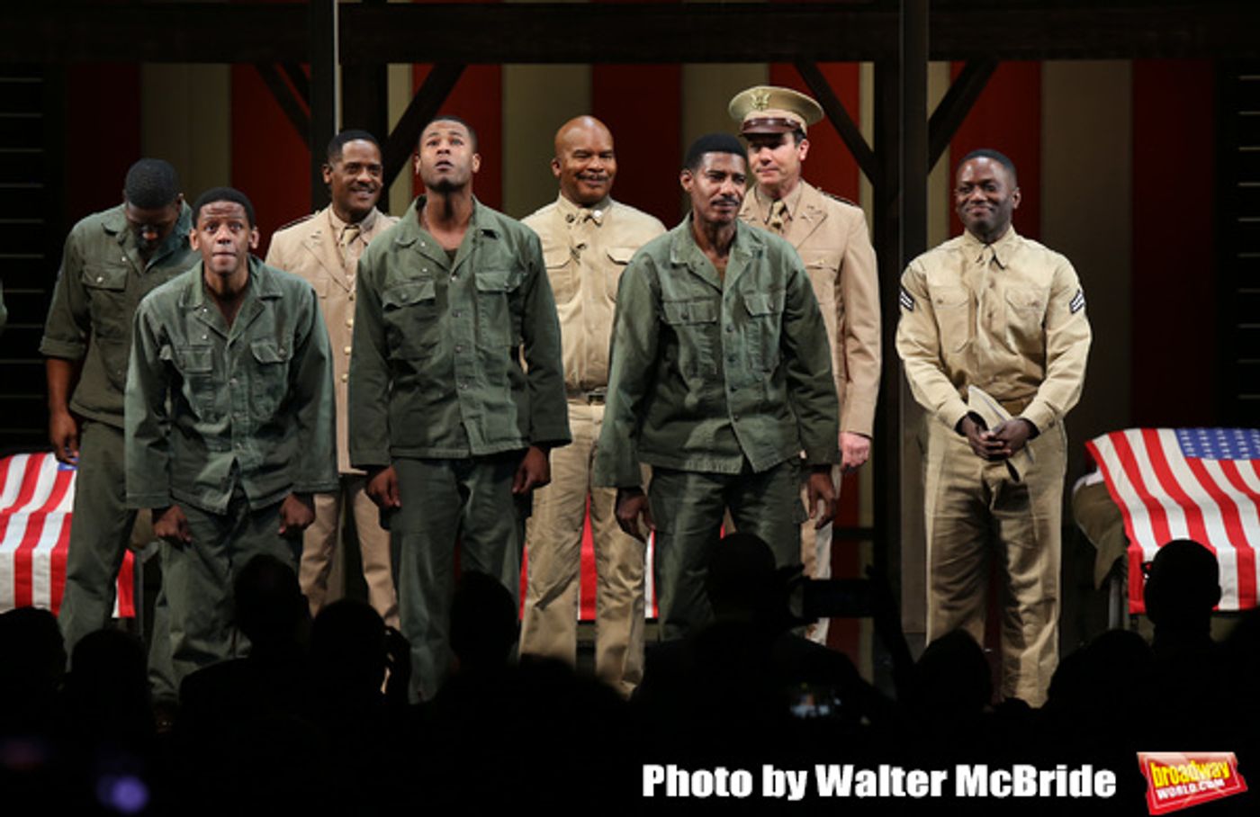 Photo Coverage: The Cast of A SOLDIER'S PLAY Takes Their Opening Night Bows  Image